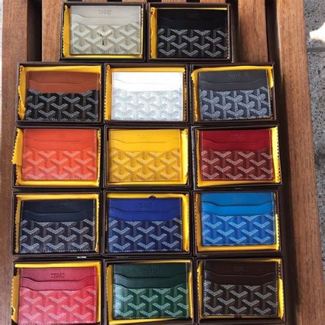 how to order goyard card holder